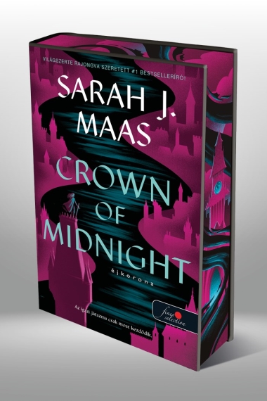 Crown of Midnight – Éjkorona (Üvegtrón 2.) Különleges éldekorált kiadás! - Javított kiadás
