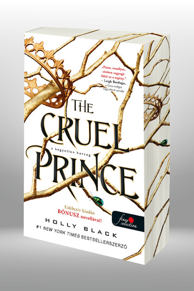 Holly Black: The Cruel Prince – A kegyetlen herceg (A levegő népe  1.) – Különleges éldekorált kiadás!