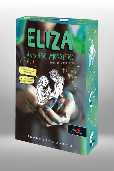 Francesca Zappia: Eliza and Her Monsters – Eliza és a szörnyek – Különleges éldekorált kiadás!