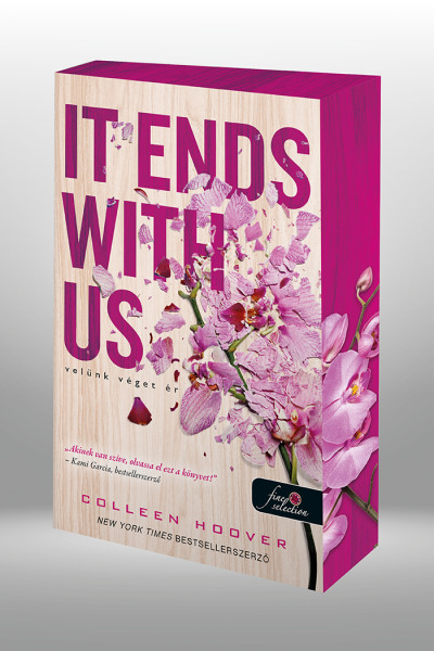 Colleen Hoover: It Ends With Us – Velünk véget ér  – Különleges éldekorált kiadás!